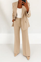 Della | Women's Wide-Leg Two-Piece Suit