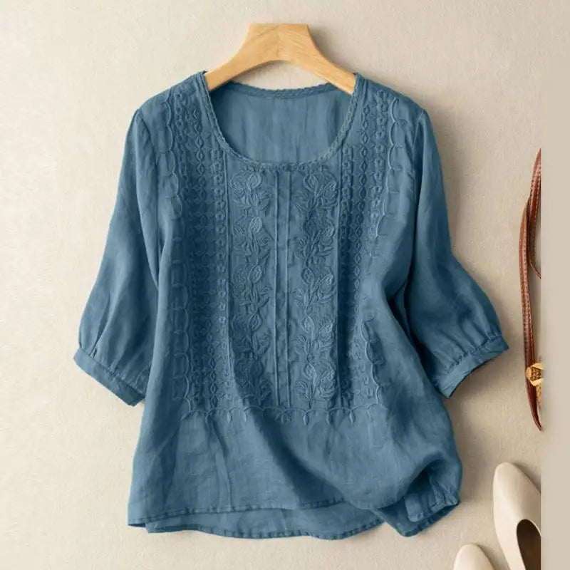 Edith™ | Women's Embroidered Blouse