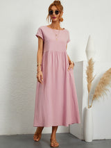 Hazel™ | Women's Babydoll Maxi Dress