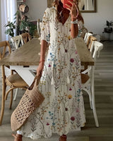 Hazel | Women's Boho Maxi Dress