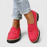 Hazel | Women's Chunky-Sole Penny Loafers