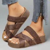 Hazel™ | Women's Cross-Strap Platform Sandals