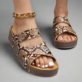 Hazel™ | Women's Cross-Strap Platform Sandals