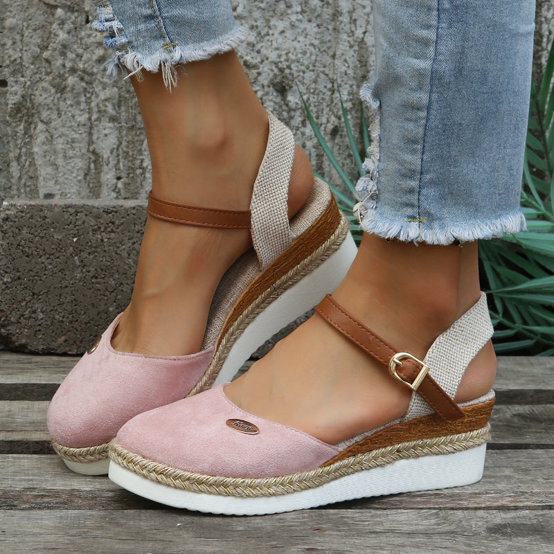 Hazel™ | Women's Espadrille Wedge Sandals
