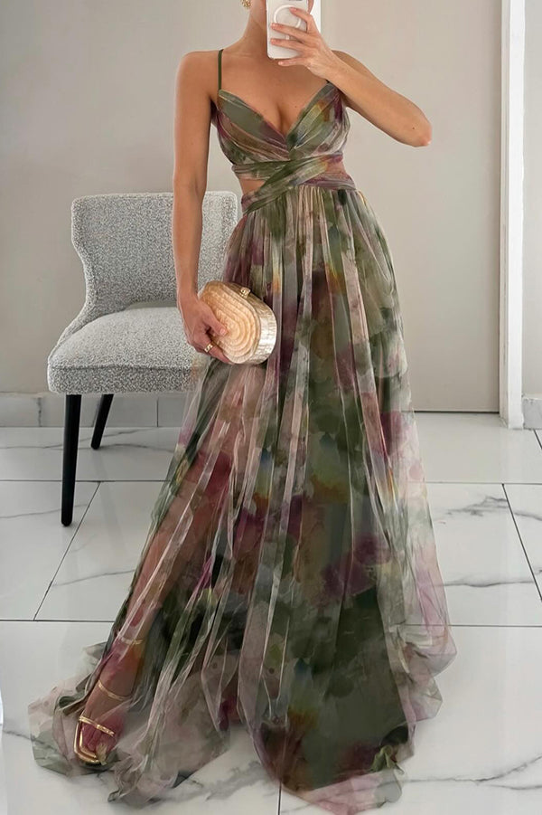 Hazel™ | Women's Floral Print Maxi Dress