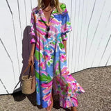 Hazel | Women's Printed Maxi Dress