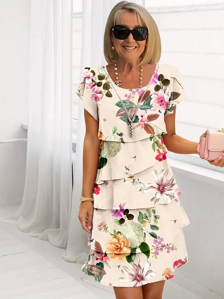 Hazel™ | Women's Tiered Ruffle Dress