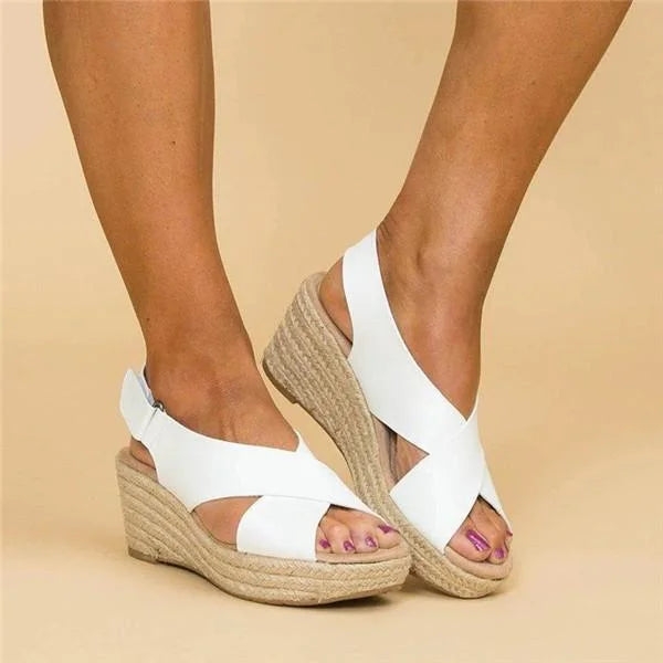 Hazel™ | Women's Wedge Espadrille Sandals