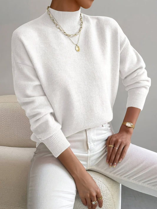 Marilena™ | Women's Mock-Neck Sweater