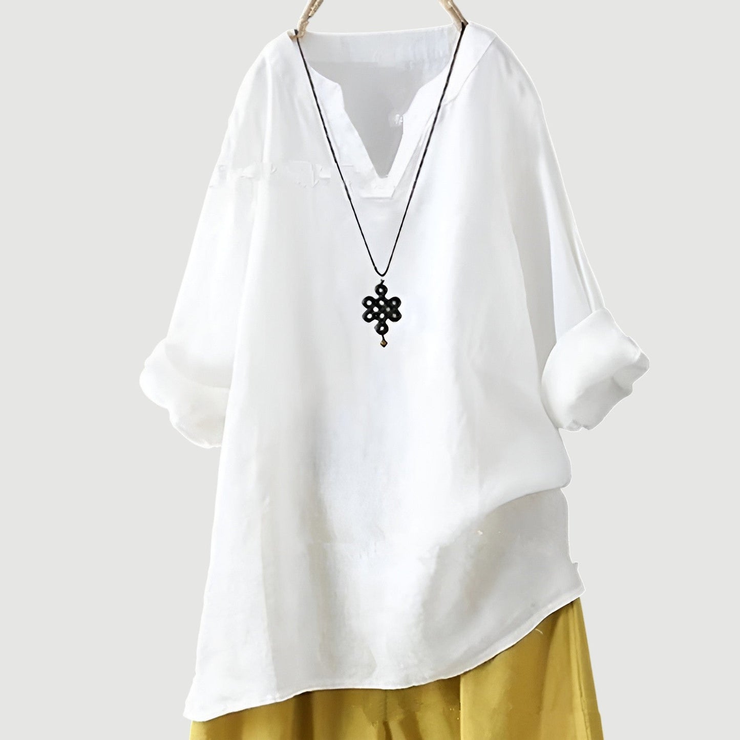 Nora™ | Women's Relaxed V-Neck Blouse