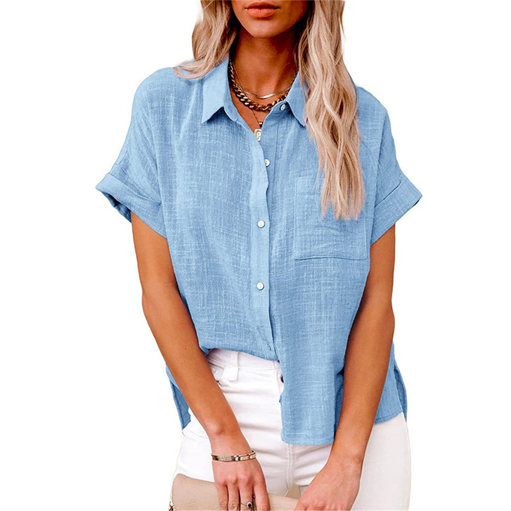 Sadie™ | Women's Button-Front Short-Sleeve Shirt