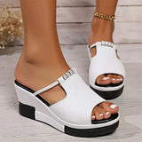 Sadie™ | Women's Open-Toe Wedge Sandals
