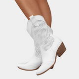 Sadie | Women's Perforated Cowboy Boots