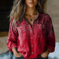 Sadie™ | Women's Printed Button-Down Shirt