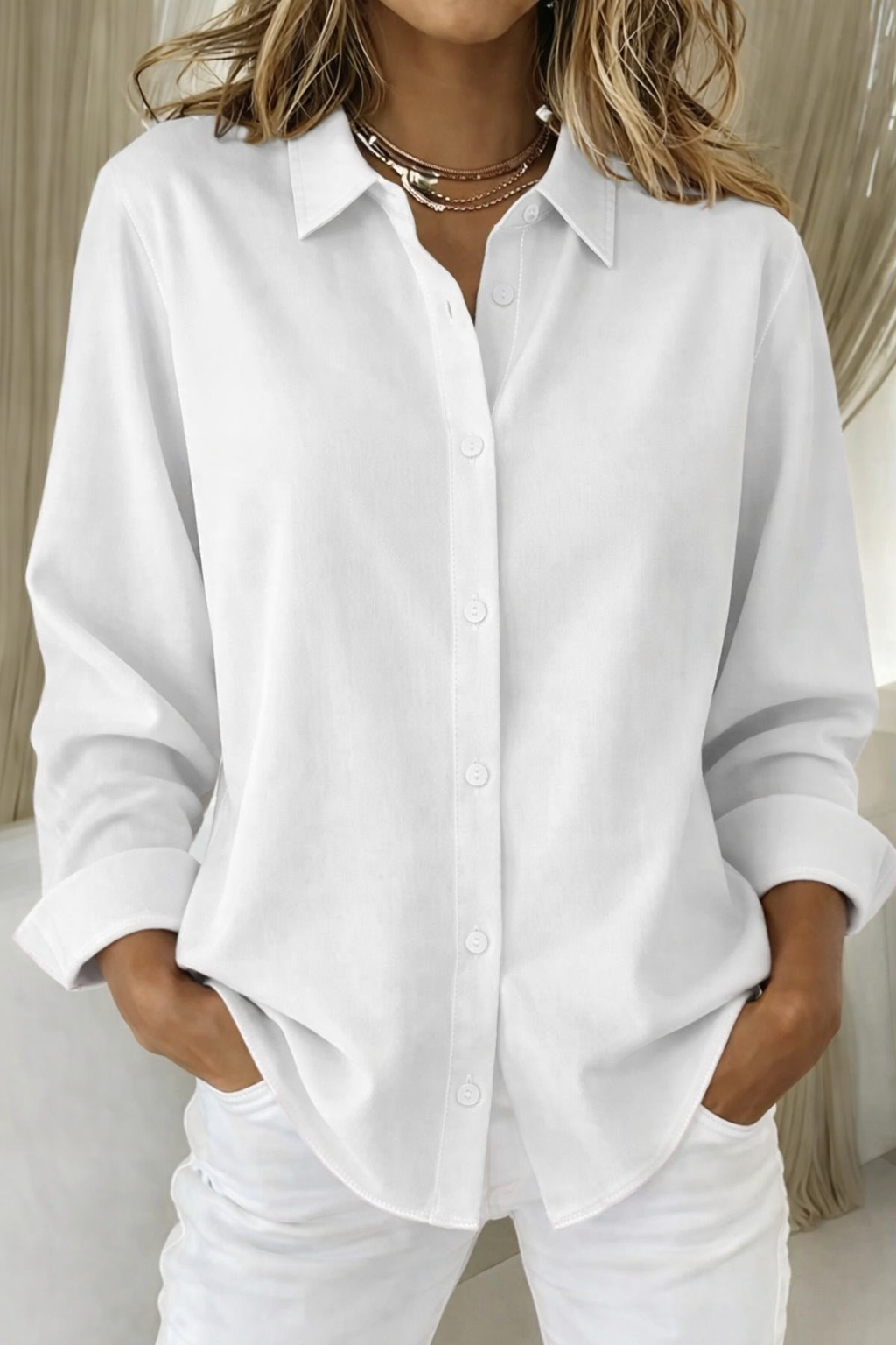 Sadie™ | Women's Relaxed-Fit Button-Down Shirt