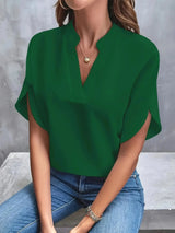 Tessa™ | Women's V-Neck Split-Sleeve Blouse
