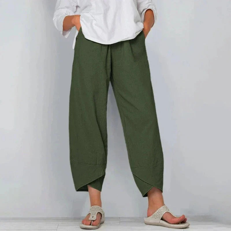 Tessa™ | Women's Wide-Leg Cropped Pants