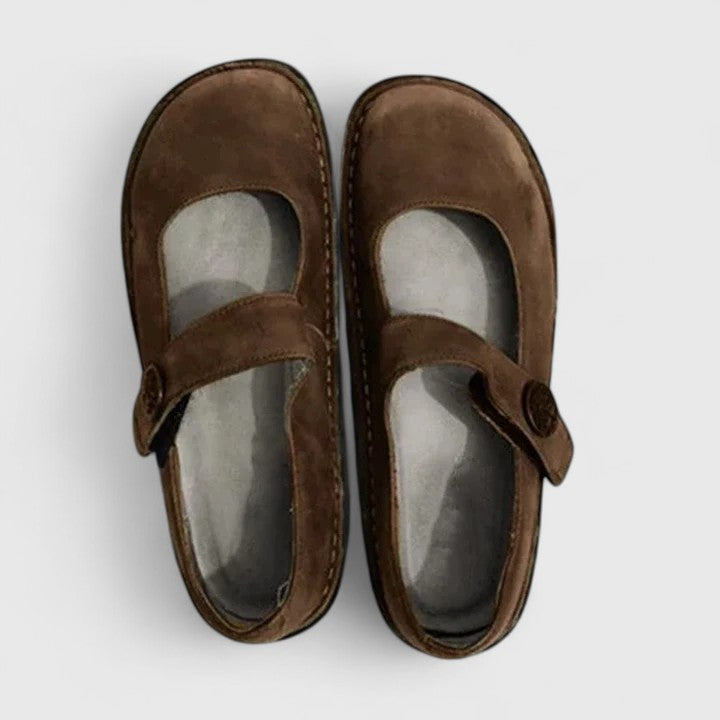 Della™ | Women's Mary Jane Flat Shoes