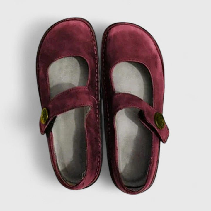 Della™ | Women's Mary Jane Flat Shoes