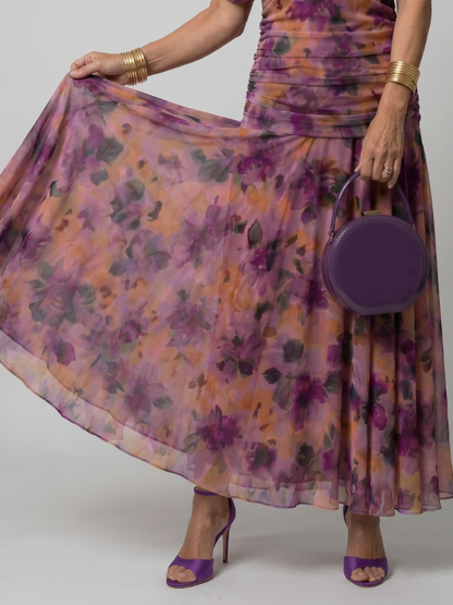 Della™ | Women's Off-Shoulder Flow Midi Dress