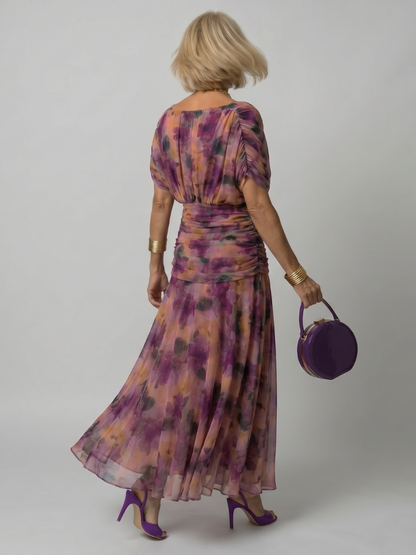 Della™ | Women's Off-Shoulder Flow Midi Dress