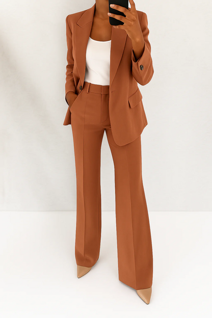 Della™ | Women's Wide-Leg Two-Piece Suit