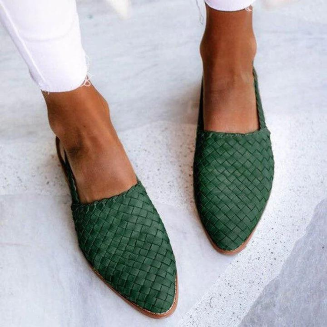 Della™ | Women's Woven Slingback Flat