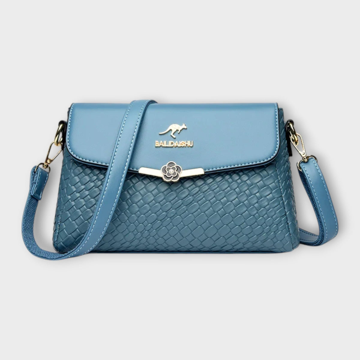 Della™ | Women's Woven-Texture Crossbody Bag