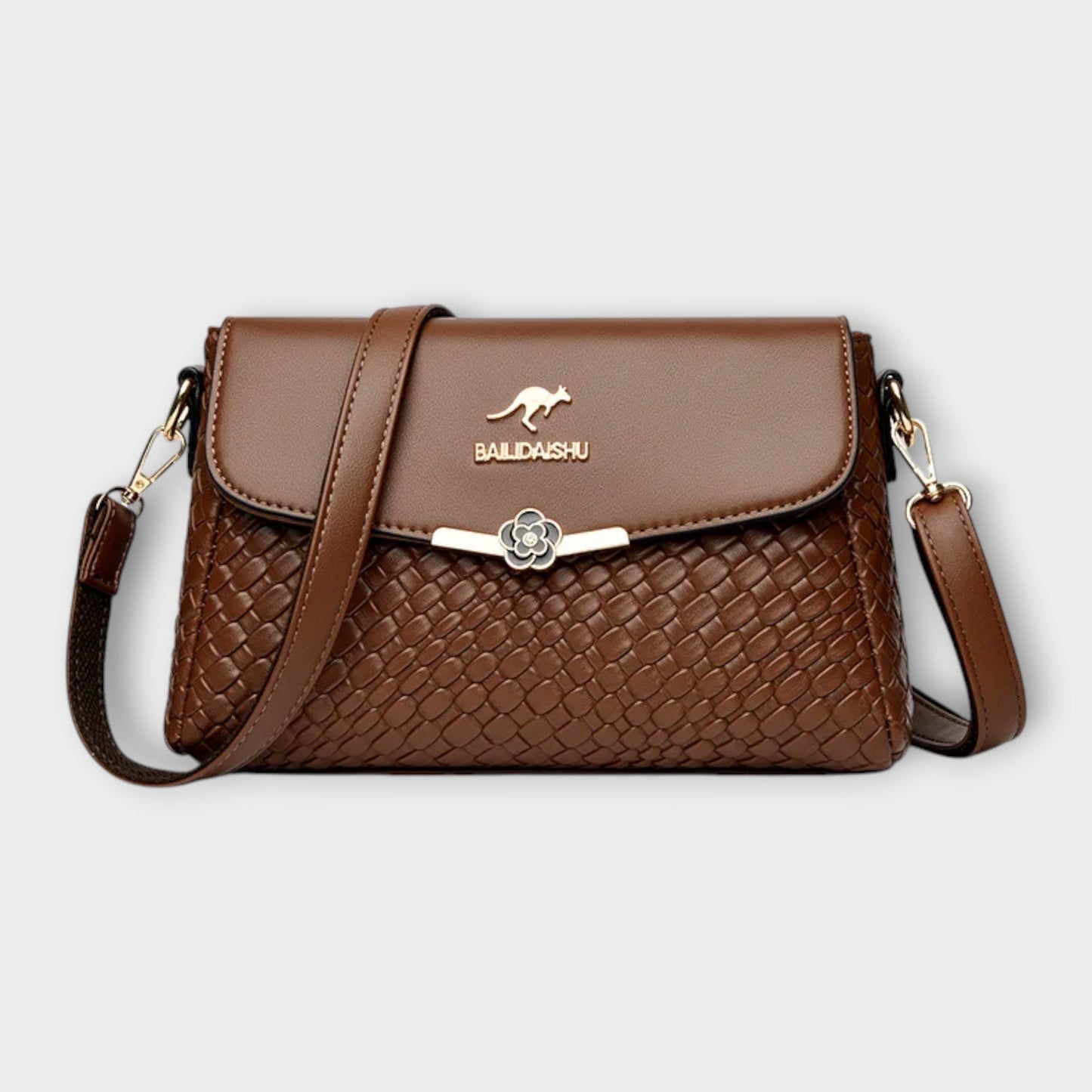 Della™ | Women's Woven-Texture Crossbody Bag