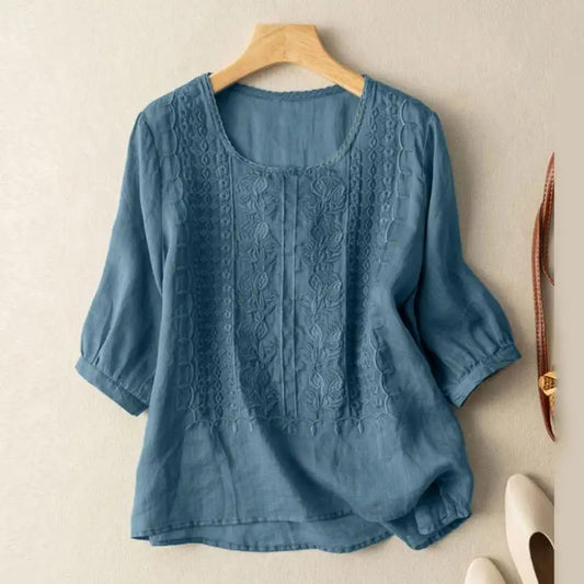 Edith™ | Women's Embroidered Blouse