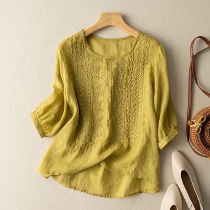 Edith™ | Women's Embroidered Blouse