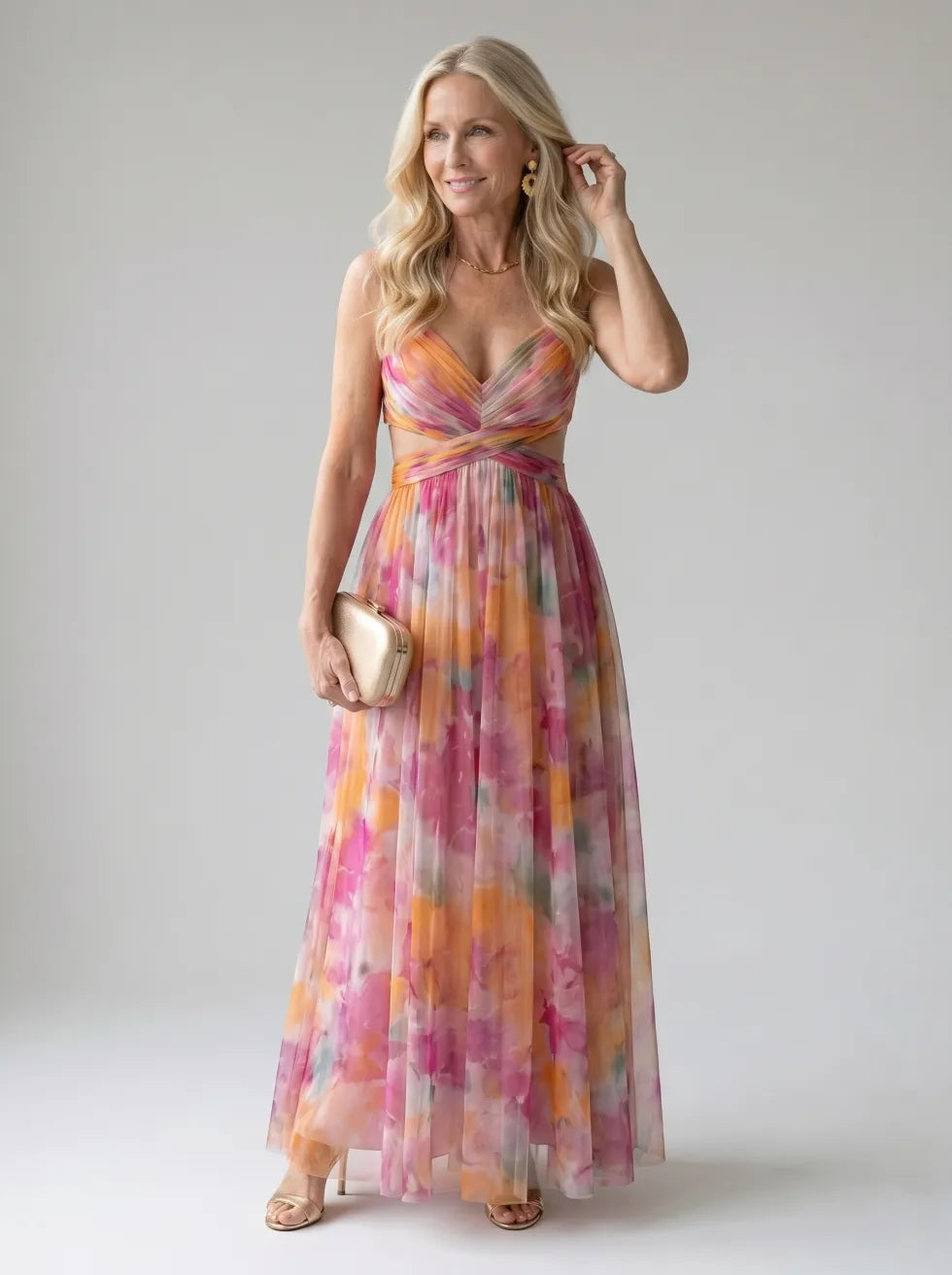 Edith™ | Women's Soft Wrap Maxi Dress