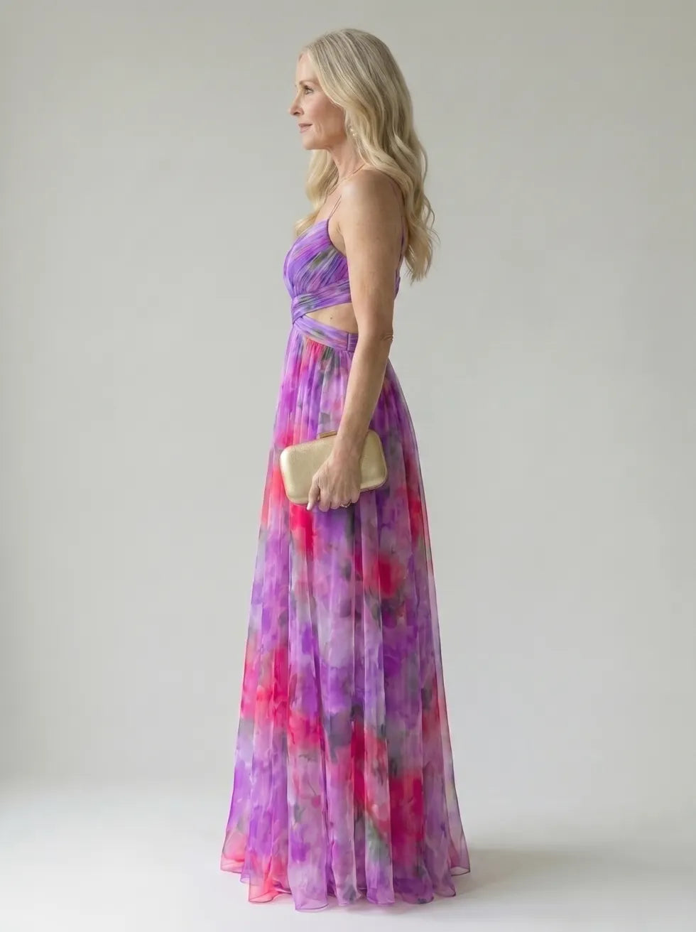 Edith™ | Women's Soft Wrap Maxi Dress