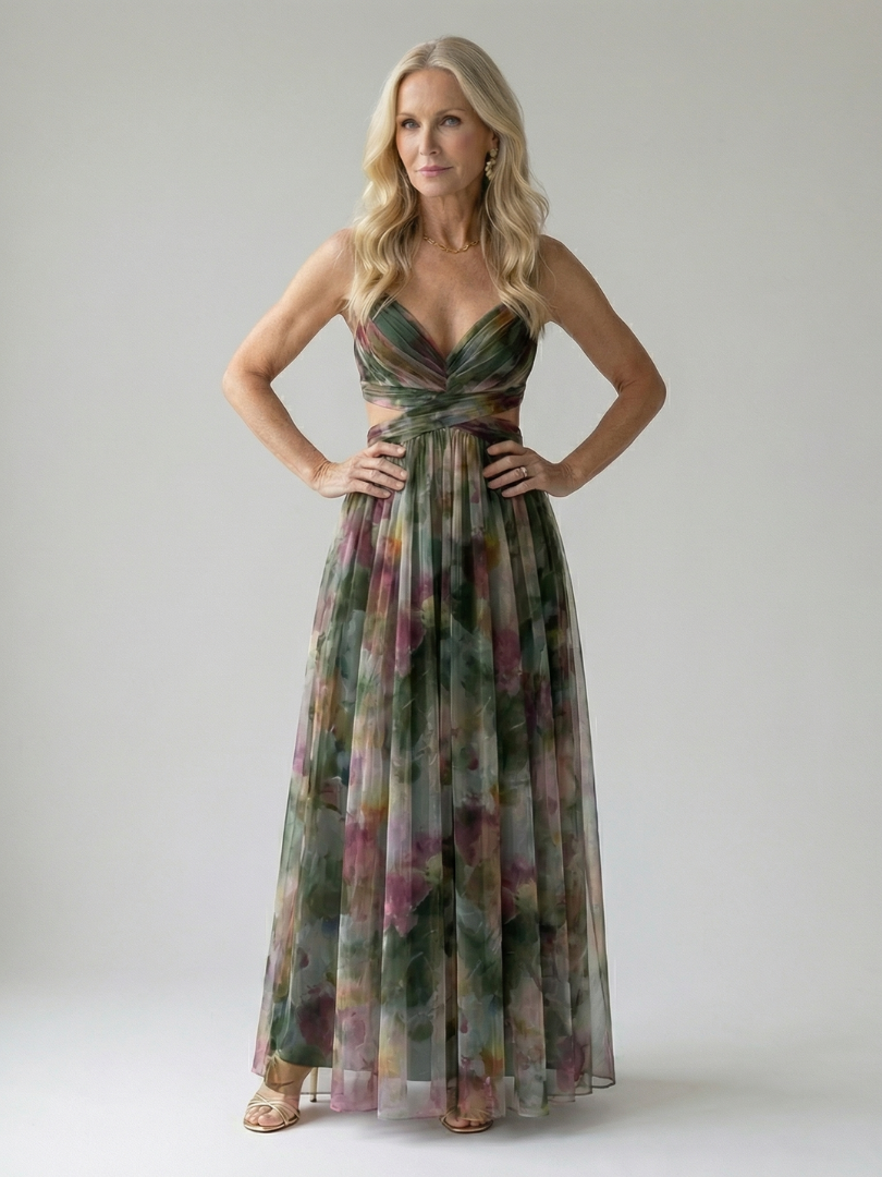 Edith™ | Women's Soft Wrap Maxi Dress