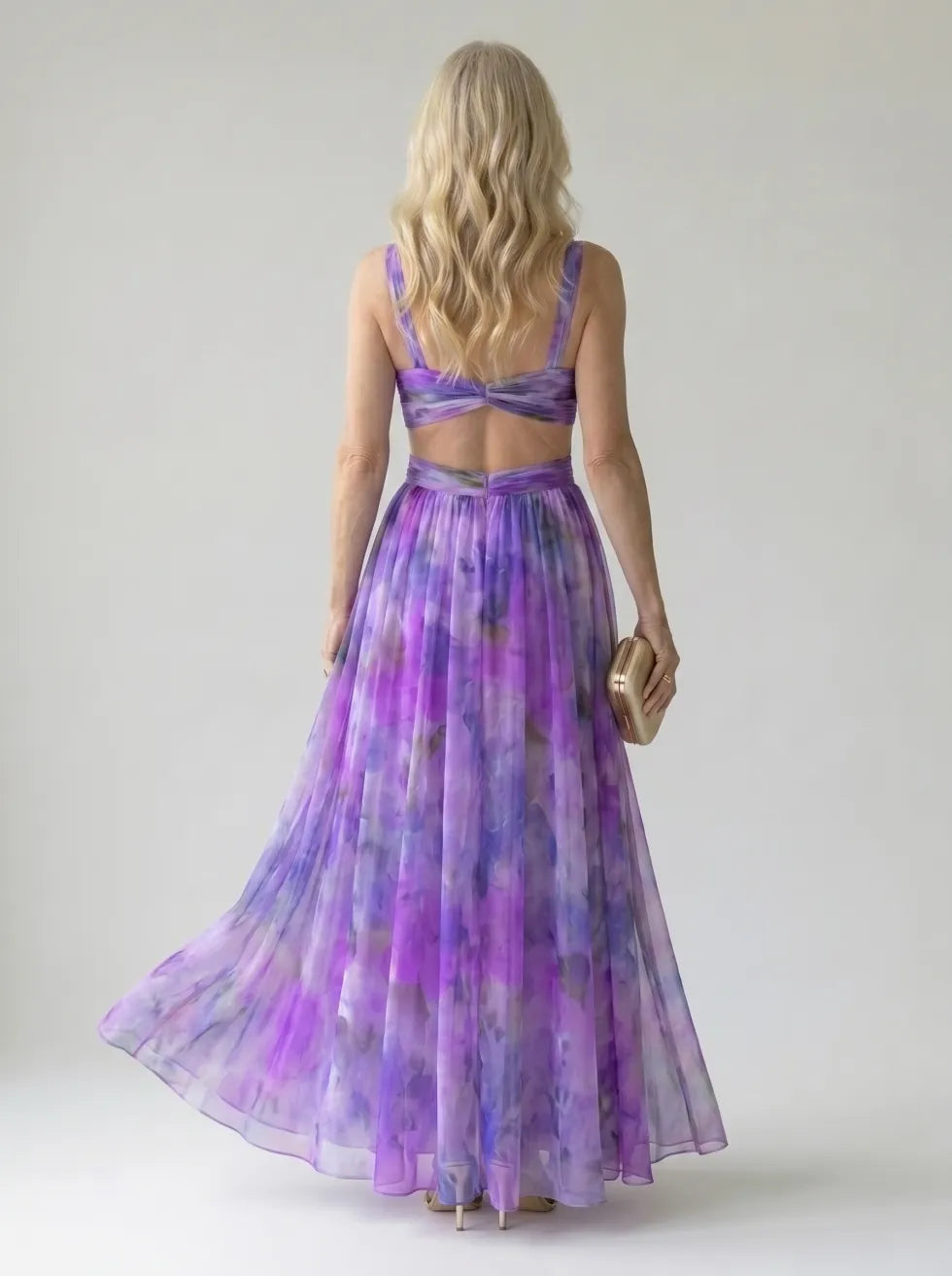 Edith™ | Women's Soft Wrap Maxi Dress