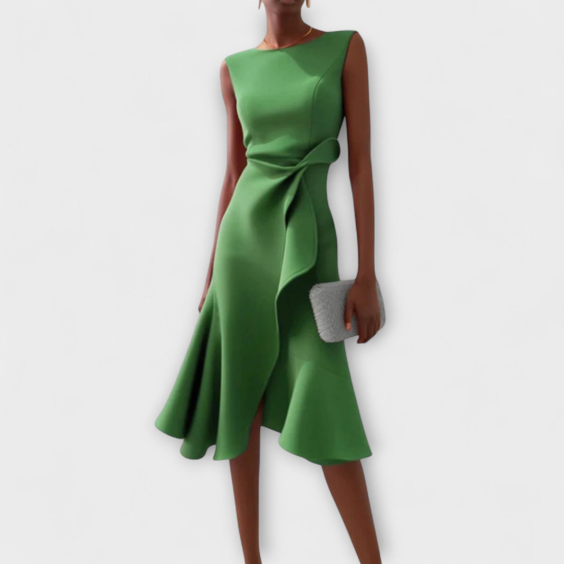 Faye™ | Women's Sleeveless Asymmetric Midi Dress
