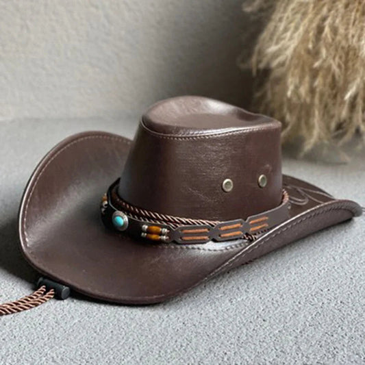 Hazel™ | Unisex Wide-Brim Cowboy Hat