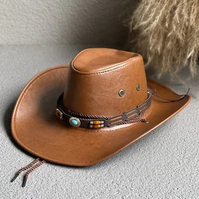 Hazel™ | Unisex Wide-Brim Cowboy Hat