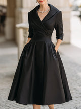 Hazel | Women's A-Line Midi Dress