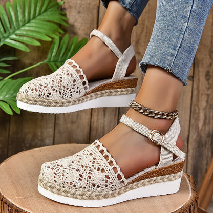 Hazel | Women's Ankle-Strap Espadrille Sandals