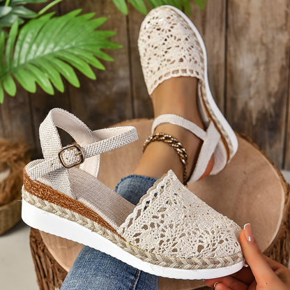Hazel | Women's Ankle-Strap Espadrille Sandals
