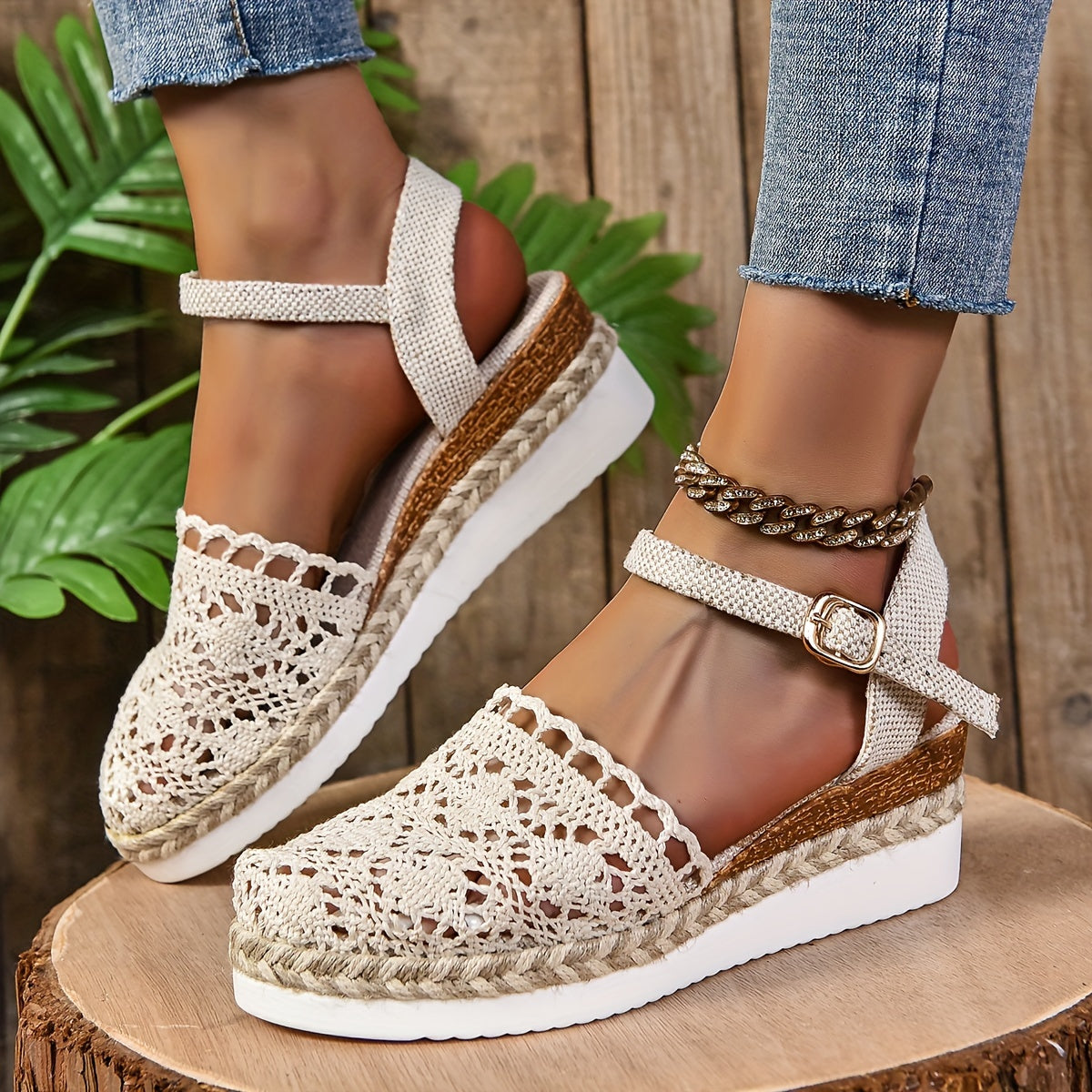 Hazel | Women's Ankle-Strap Espadrille Sandals