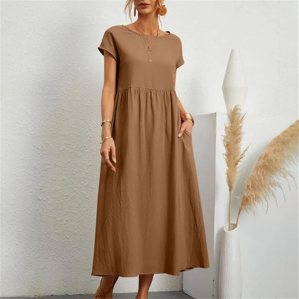 Hazel™ | Women's Babydoll Maxi Dress