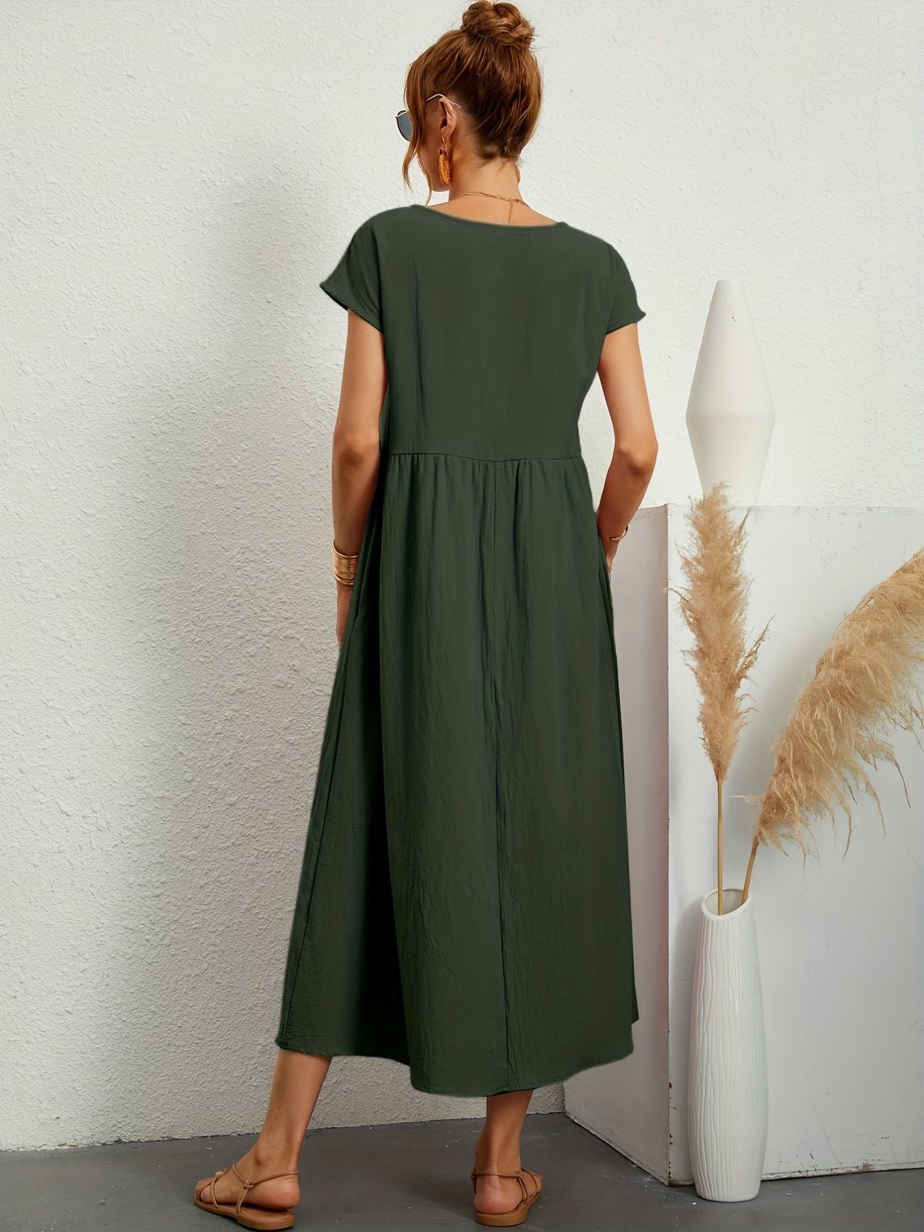 Hazel™ | Women's Babydoll Maxi Dress