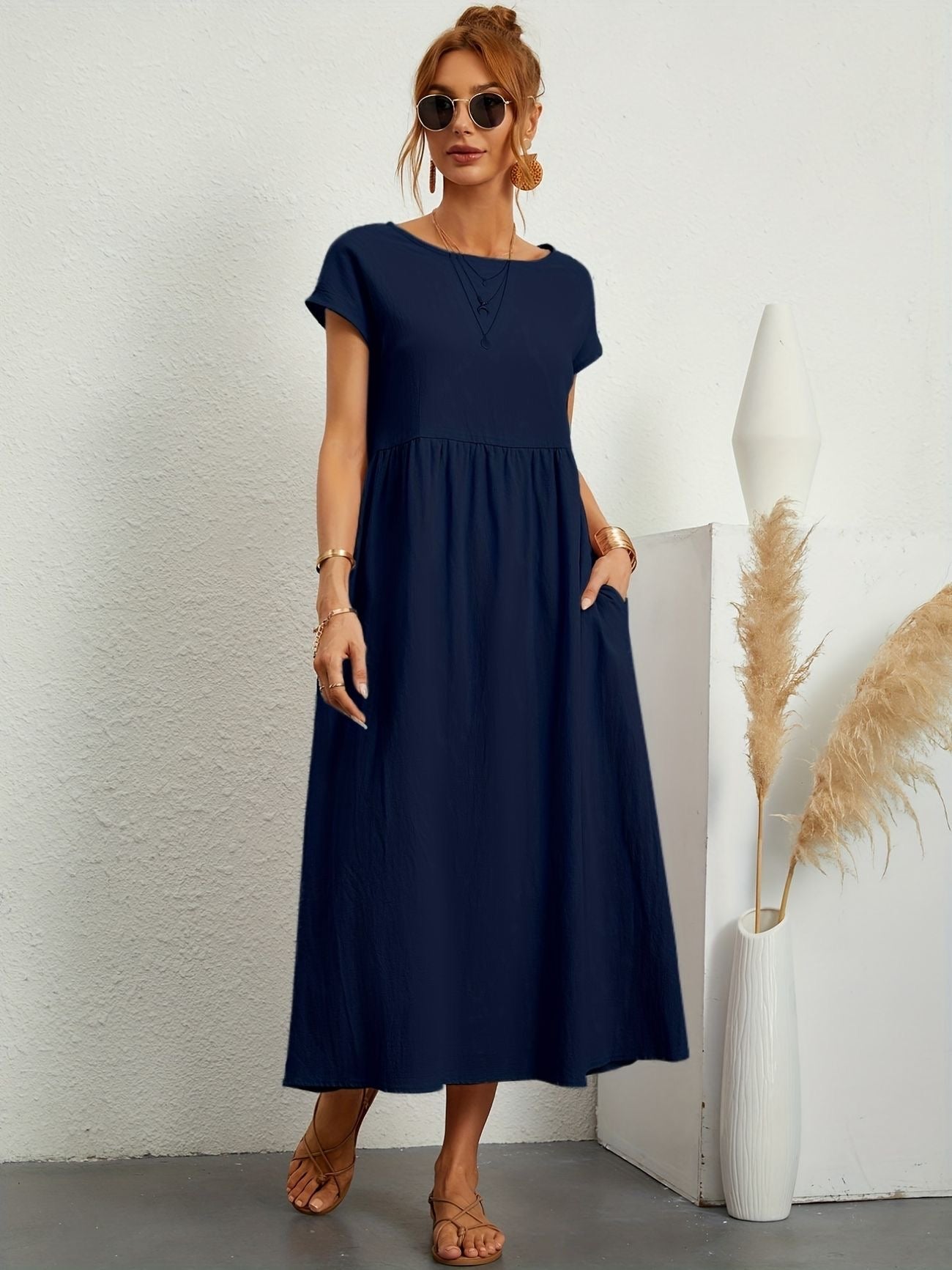 Hazel™ | Women's Babydoll Maxi Dress
