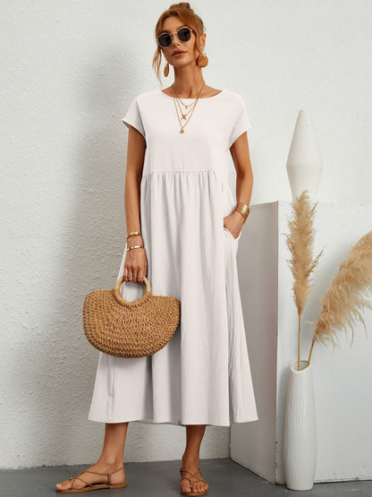 Hazel™ | Women's Babydoll Maxi Dress