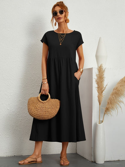 Hazel™ | Women's Babydoll Maxi Dress