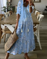 Hazel | Women's Boho Maxi Dress