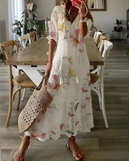 Hazel™ | Women's Boho Maxi Dress