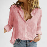 Hazel™ | Women's Button-Down Shirt with Lapel Collar